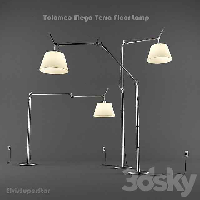 Tolomeo Mega Terra 3ds Max - thumbnail 1