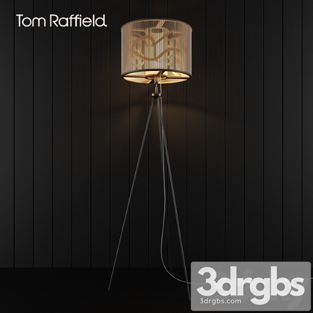 Tom Raffield Cage Floor Light 3dsmax Download - thumbnail 1