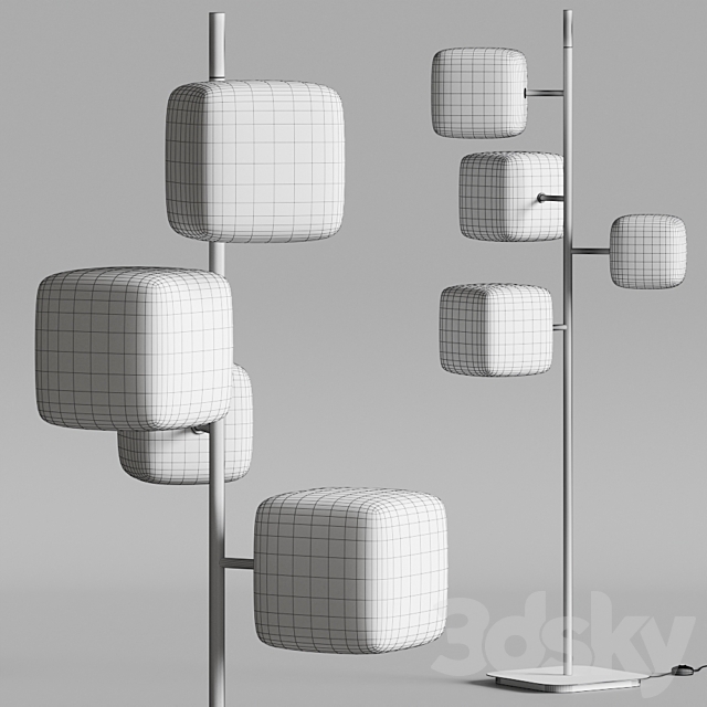 Tonelli Design Hyperion Floor Lamps 3DS Max Model - thumbnail 2