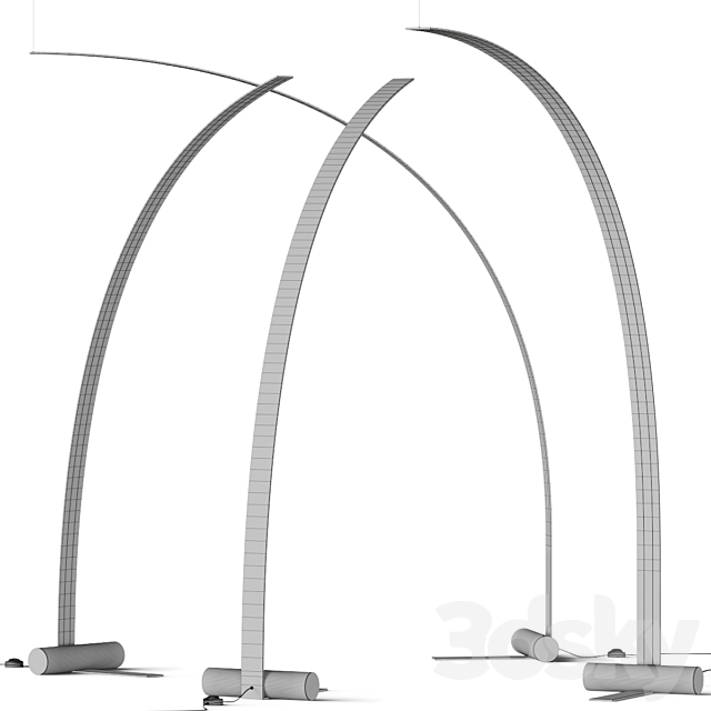 Tooy Nastro Arc Floor Lamps 3DSMax File - thumbnail 4