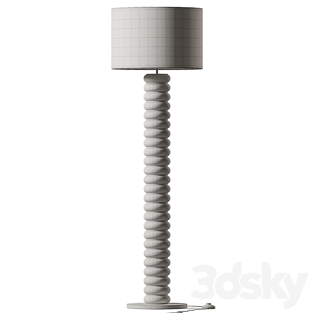 Tula Twist Floor Lamp 3ds Max - thumbnail 3