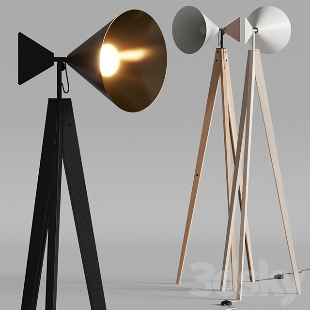 Ubikubi Askia Light Tale Floor Lamps 3DSMax File - thumbnail 2