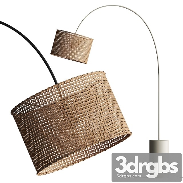 Urban Outfitters Mabelle Arc Floor Lamp 3dsmax Download - thumbnail 1