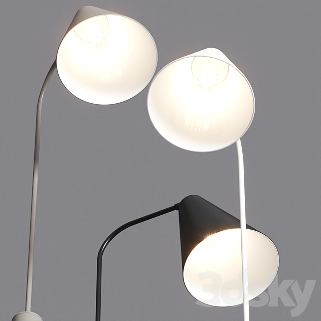 Valaisin Gronlund Vigo Usb Floor Lamps 3DS Max Model - thumbnail 4