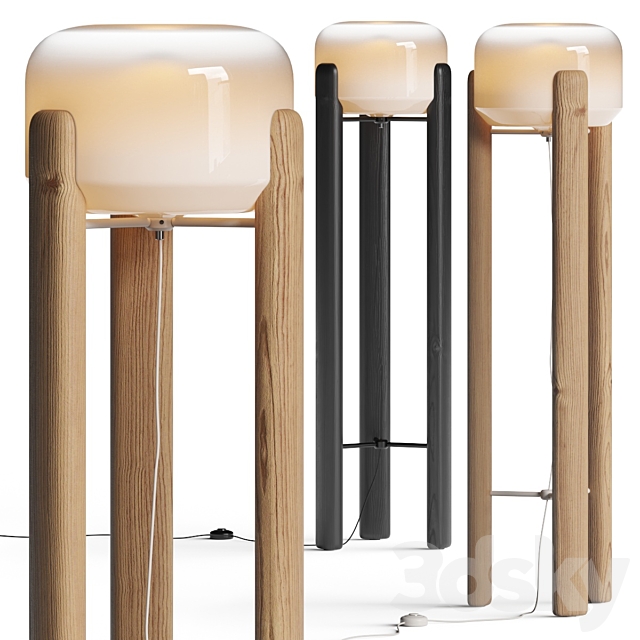 Vetreria Vistosi Sata PT Floor Lamps 3DSMax File - thumbnail 1