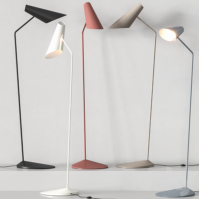 Vibia Icono 0712 Floor Lamp 3DSMax File - thumbnail 1