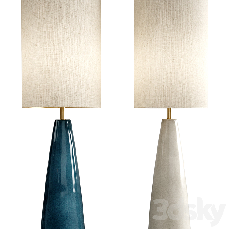 Vince Midi Floor Lamp 3DS Max Model - thumbnail 2