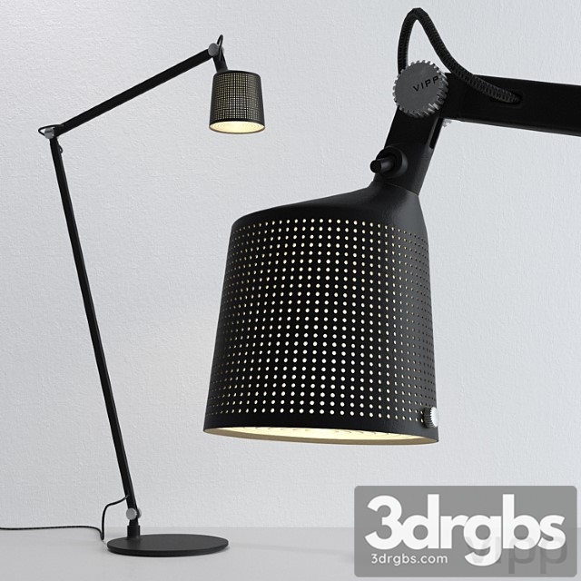 Vipp Floor Lamp 2 3dsmax Download - thumbnail 1