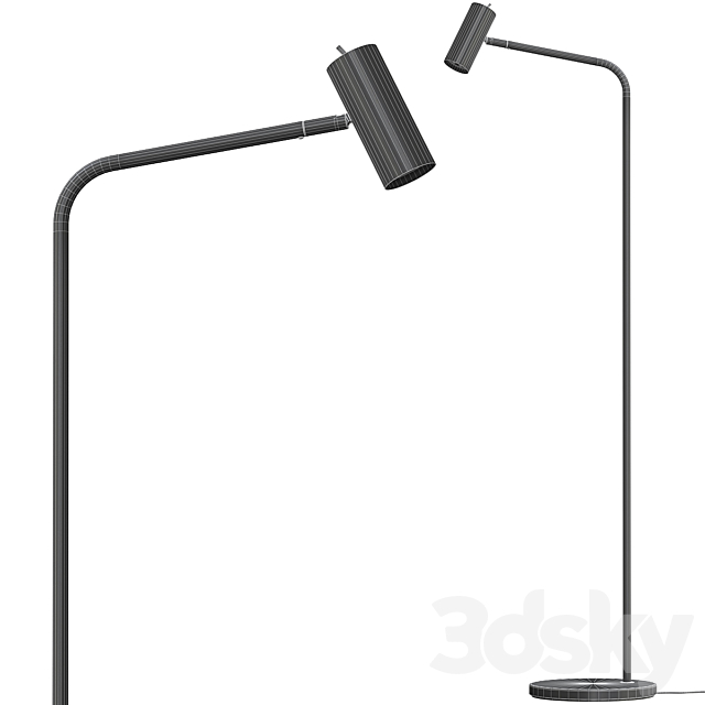 Virrmo Lamp Nickel Ikea 3DS Max Model - thumbnail 3