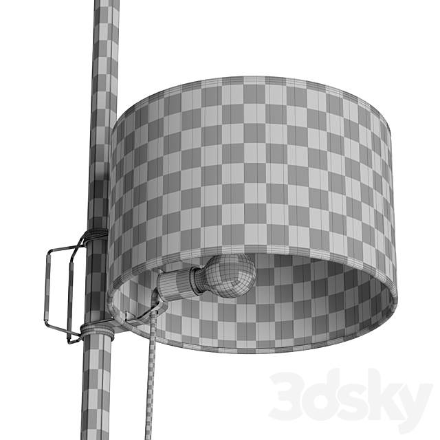 WayPoint Jam O Floor Lamp 3DS Max Model - thumbnail 3