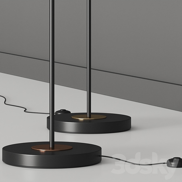 West Elm Focus Led Floor Lamp 3DSMax File - thumbnail 3