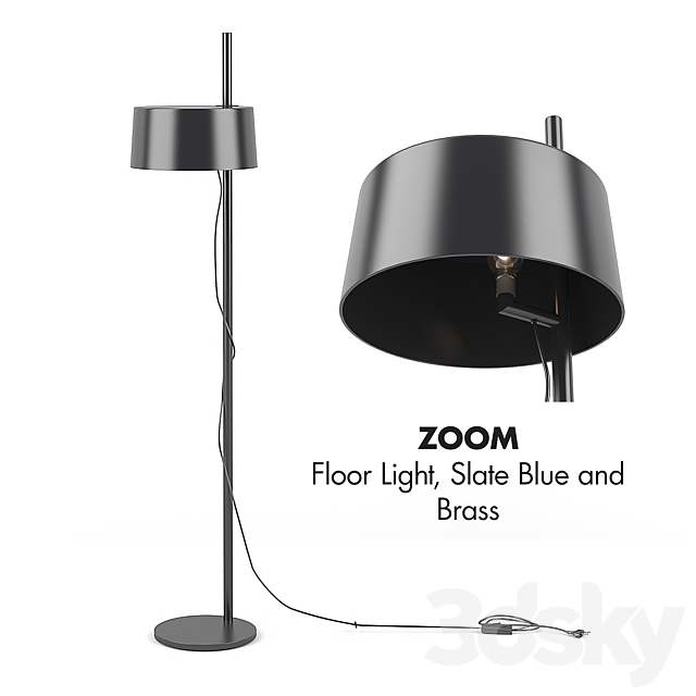 Zoom Floor Light 3ds Max - thumbnail 1