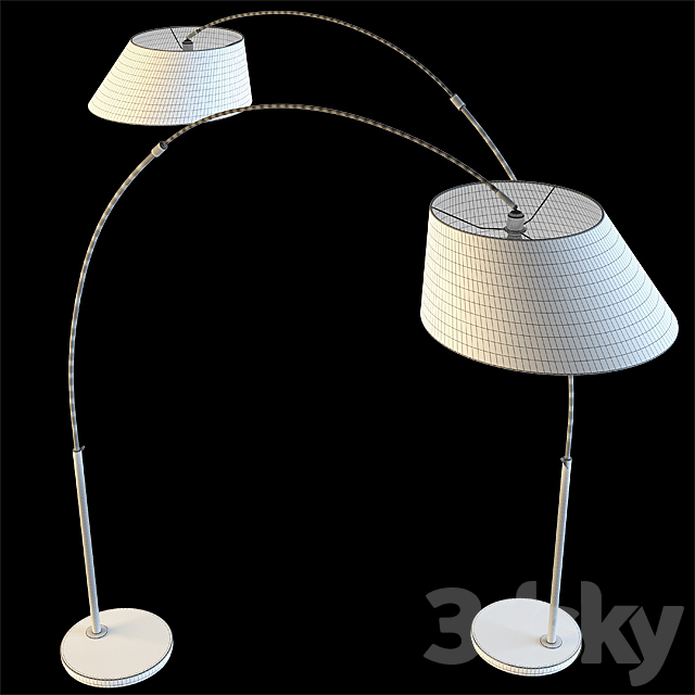 Zuiver _ Arc floor lamp 3DSMax File - thumbnail 3