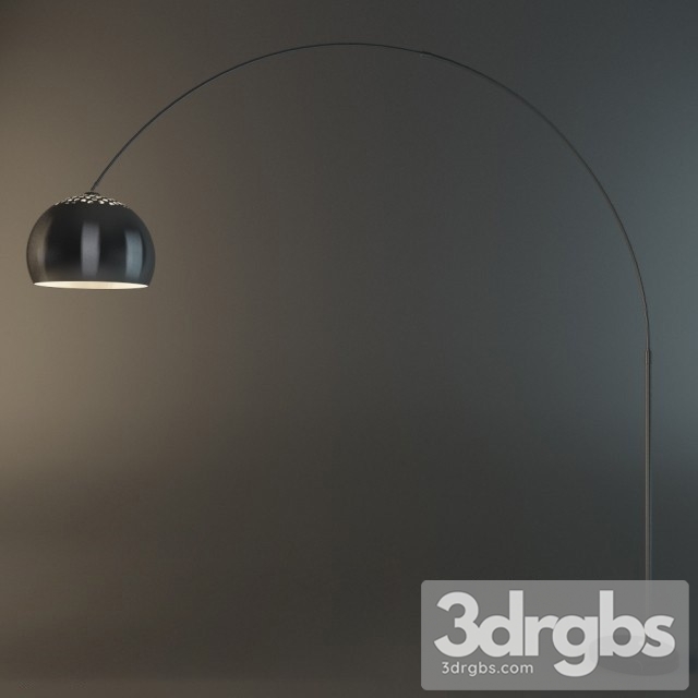 Zuiver Metal Floor Lamp 3dsmax Download - thumbnail 1