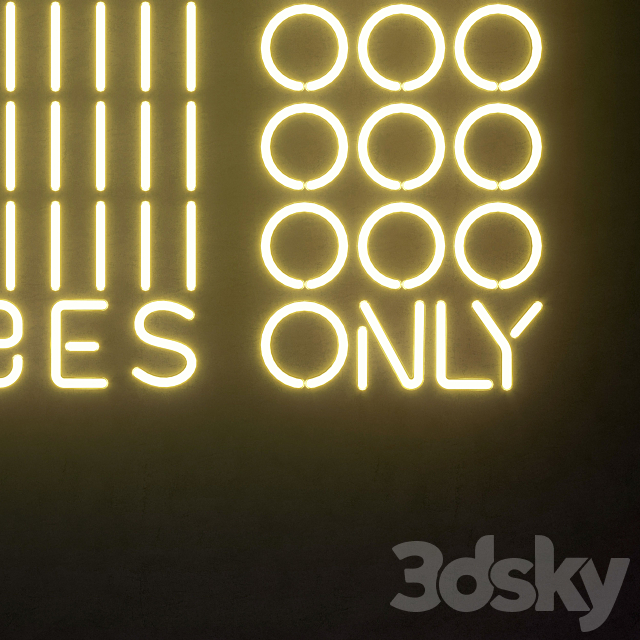 Light modules Set 68 Neon 3ds Max - thumbnail 2