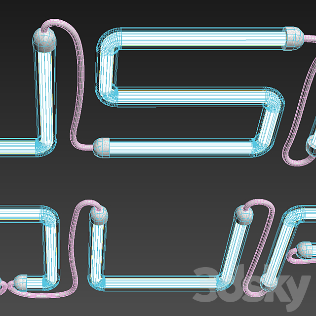 Light modules Set 78 Neon 3DSMax File - thumbnail 7