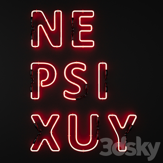 Neon – NESPIXUY 3ds Max - thumbnail 3