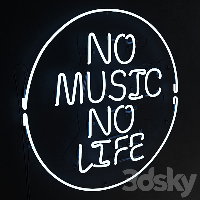 Neon Set 02 Neon Sign 3DSMax File - thumbnail 3