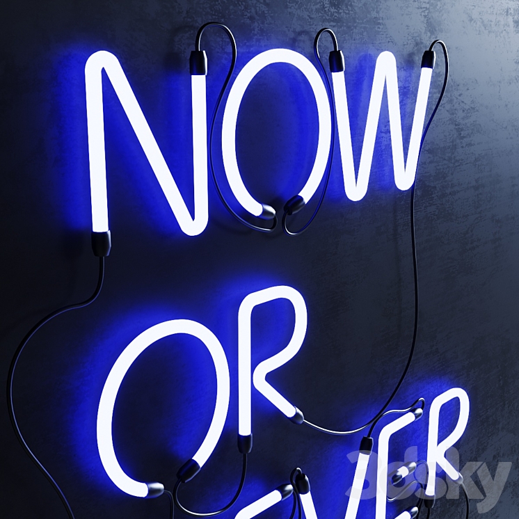 Neon Set 022 Neon Sign 3DS Max - thumbnail 2