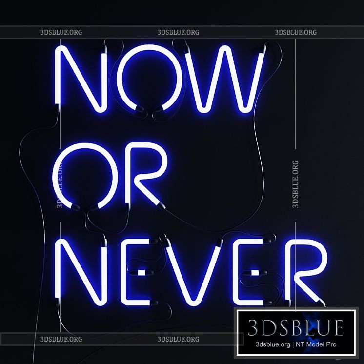 Neon Set 022 Neon Sign 3DS Max - thumbnail 3