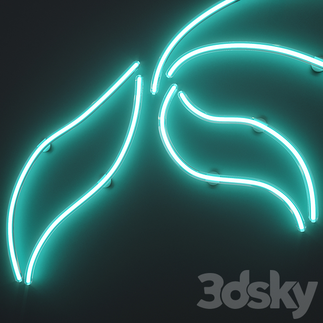 Neon Set 12 3ds Max - thumbnail 2