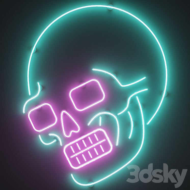 Neon Set 18 3DS Max Model - thumbnail 2