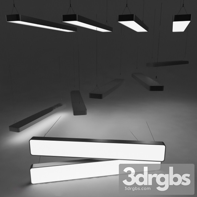 Caleo P1 Lightnet Light Fixture 3dsmax Download - thumbnail 1