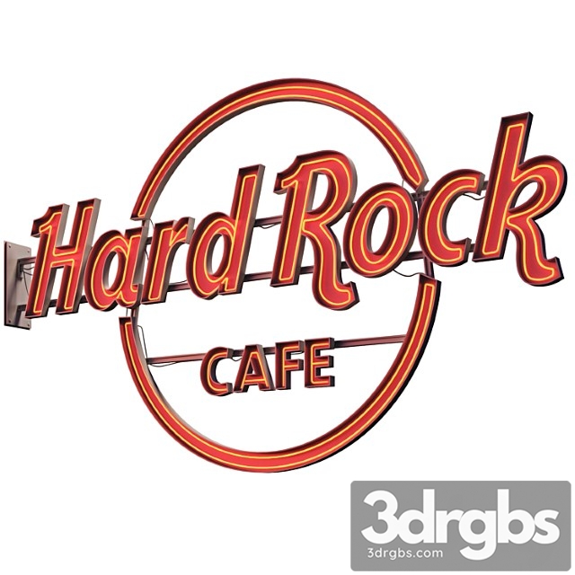 Hard rock cafe neon sign - thumbnail 1