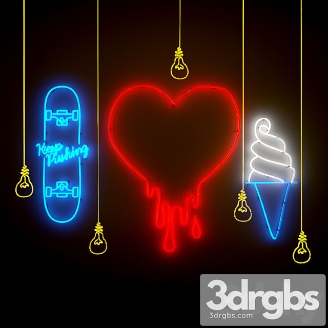 Neon 3dsmax Download - thumbnail 1