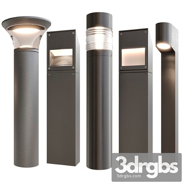 Bega Bollard Lights 3dsmax Download - thumbnail 1