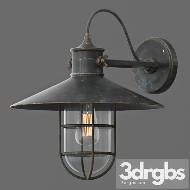 Harbor Street Light Old 3dsmax Download - thumbnail 1