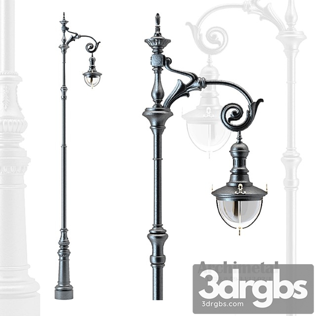 Lighting poles Archimetall 3dsmax Download - thumbnail 1