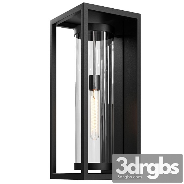 Modern Miller Outdoor Wall Light 3dsmax Download - thumbnail 1