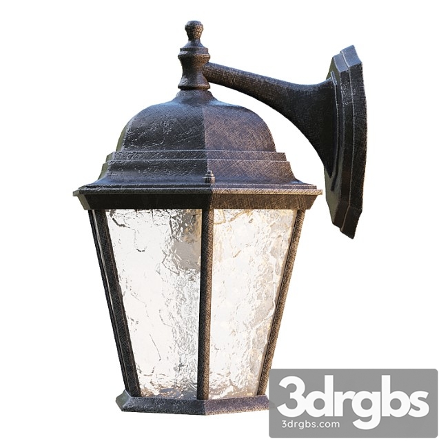 Outdoor wall light arte lamp genova 3dsmax Download - thumbnail 1