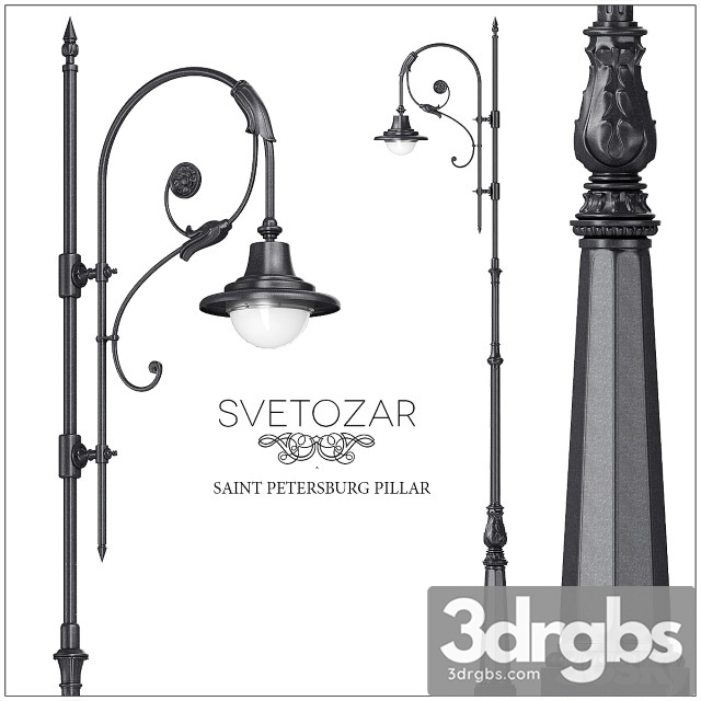 Svetozar Pillar Saint Petersburg 3dsmax Download - thumbnail 1