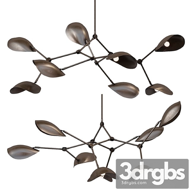 101 Copenhagen Stingray Chandelier 2 3dsmax Download - thumbnail 1