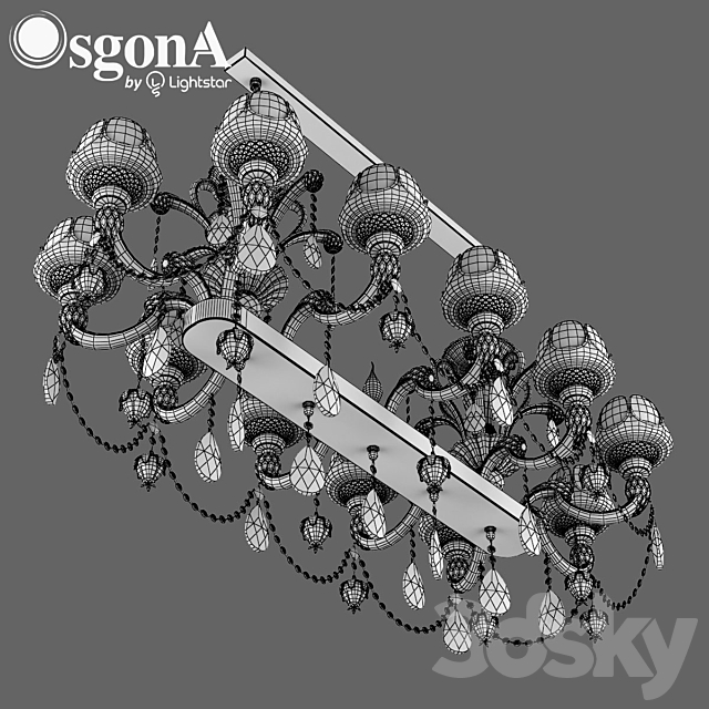 696 132 (MD89233 _ 12 + 1) Esserco Osgona by Lightstar 3DSMax File - thumbnail 3