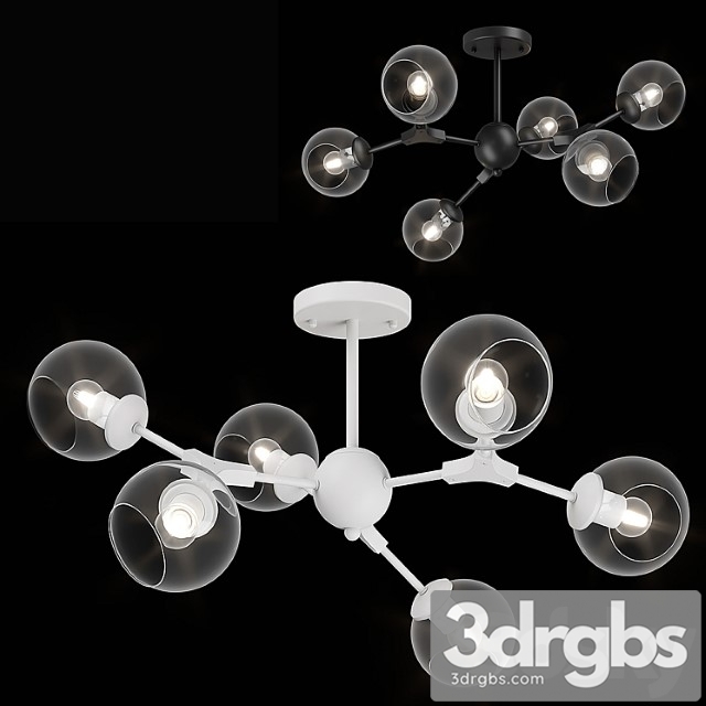 78506x beta lightstar chandelier 3dsmax Download - thumbnail 1