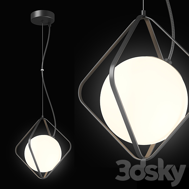 803317 Globo Lightstar Pendant chandelier 3DSMax File - thumbnail 2