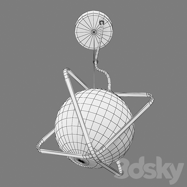 803317 Globo Lightstar Pendant chandelier 3DSMax File - thumbnail 3