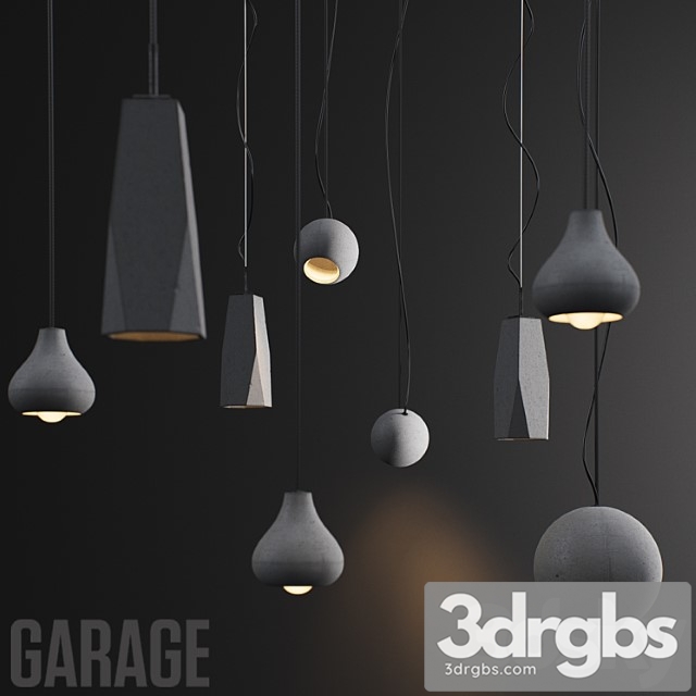 A Set Of Fixtures Garage Factory 3dsmax Download - thumbnail 1