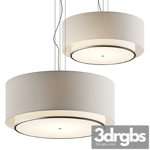 AFX Dayton Color Select Pendant Lamps 3dsmax Download - thumbnail 1