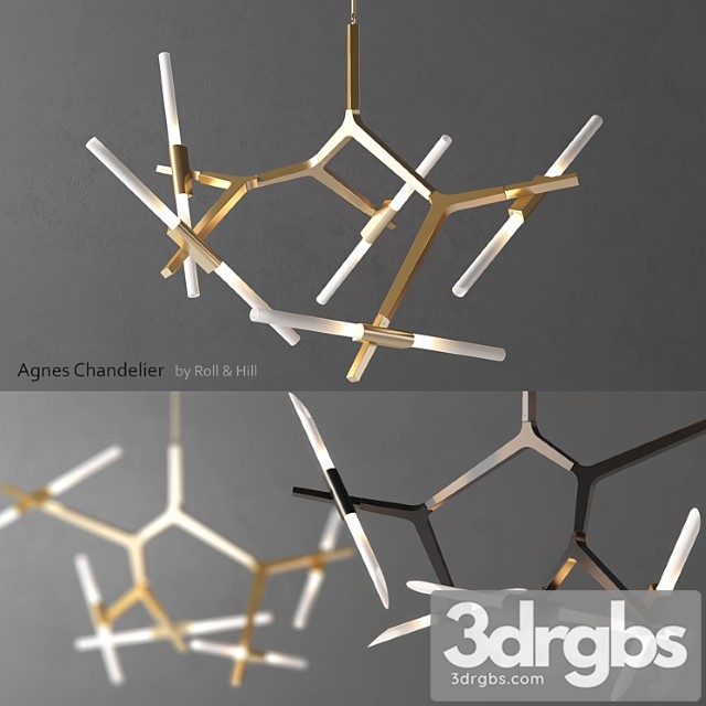 Agnes Chandelier by Roll Hill 3dsmax Download - thumbnail 1