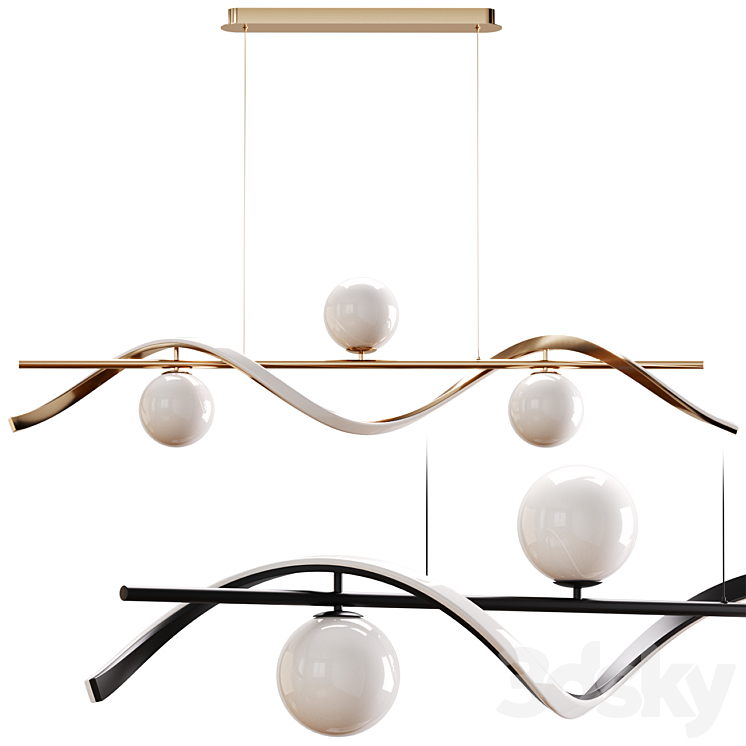 Aliexpress | Hanging lamps 163 3DS Max Model - thumbnail 1