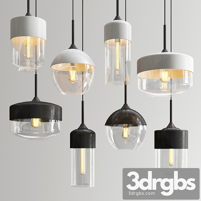 Amber pendant lights 3dsmax Download - thumbnail 1