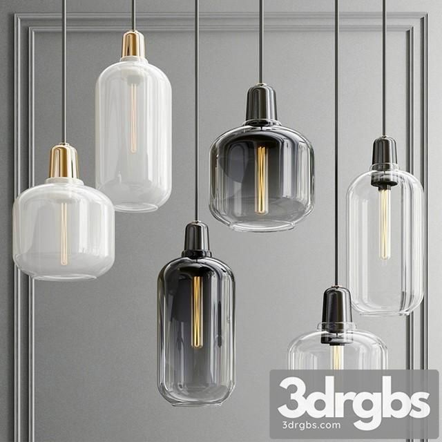 Amp Lamp Large EU Pendants 3dsmax Download - thumbnail 1