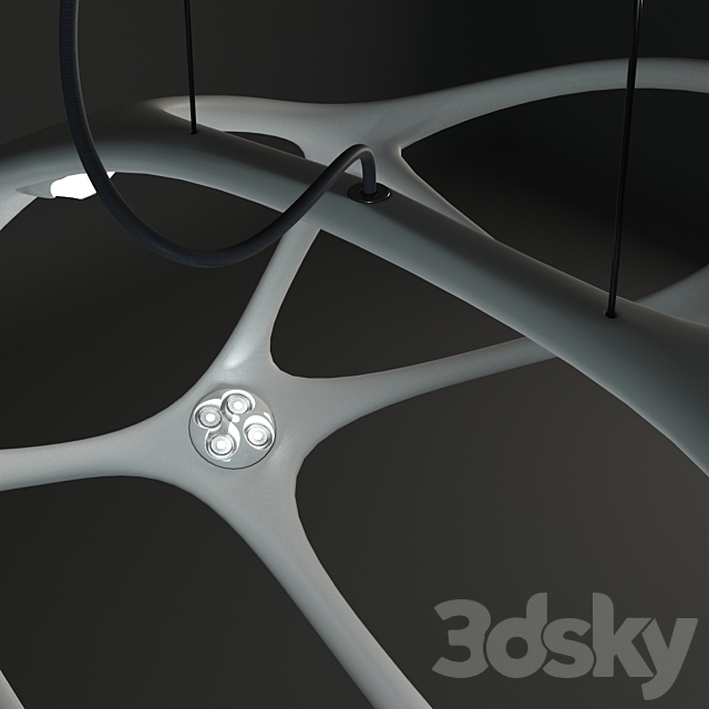 andromeda chandelier 3DSMax File - thumbnail 2