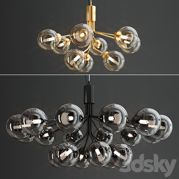 APIALES pendant lamps by Nuura 3DS Max Model - thumbnail 1