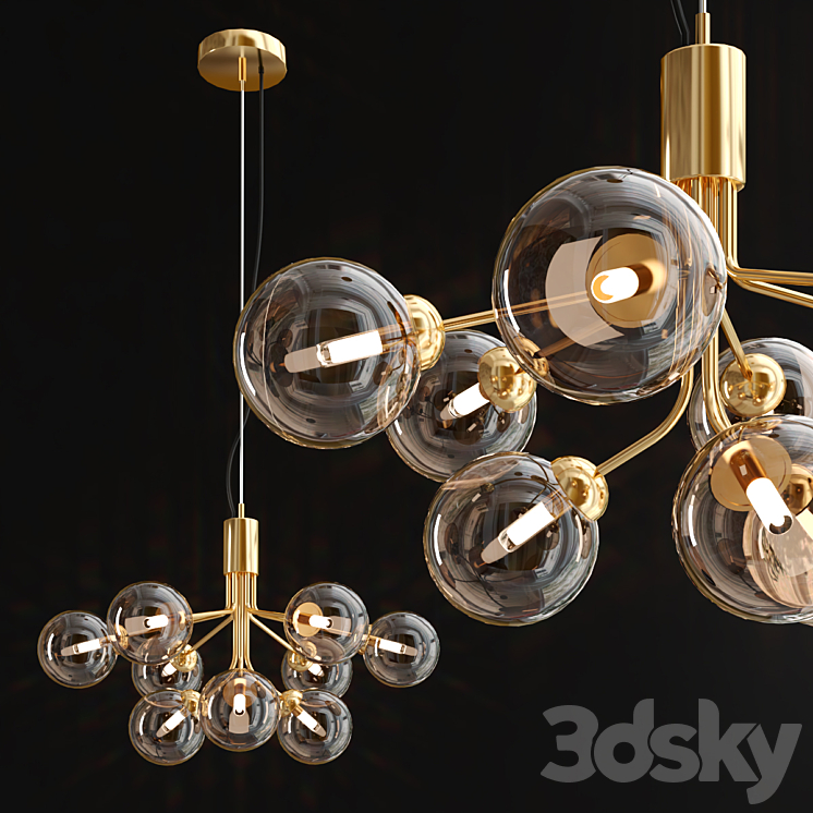 APIALES pendant lamps by Nuura 3DS Max Model - thumbnail 2