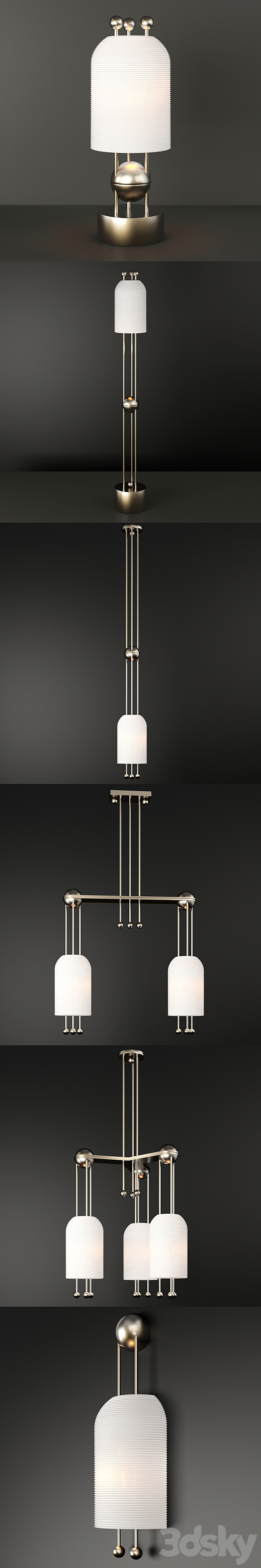 Apparatus Lantern 3DS Max Model - thumbnail 2